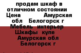 продам шкаф в отличном состоянии › Цена ­ 9 000 - Амурская обл., Белогорск г. Мебель, интерьер » Шкафы, купе   . Амурская обл.,Белогорск г.